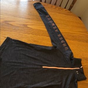 Under Armour half zip sweater SMALL